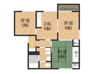 田尾寺駅 徒歩18分 1階の物件間取画像